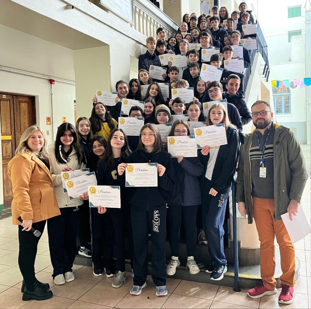 Premiação dos alunos dos Anos Finais e do Ensino Médio