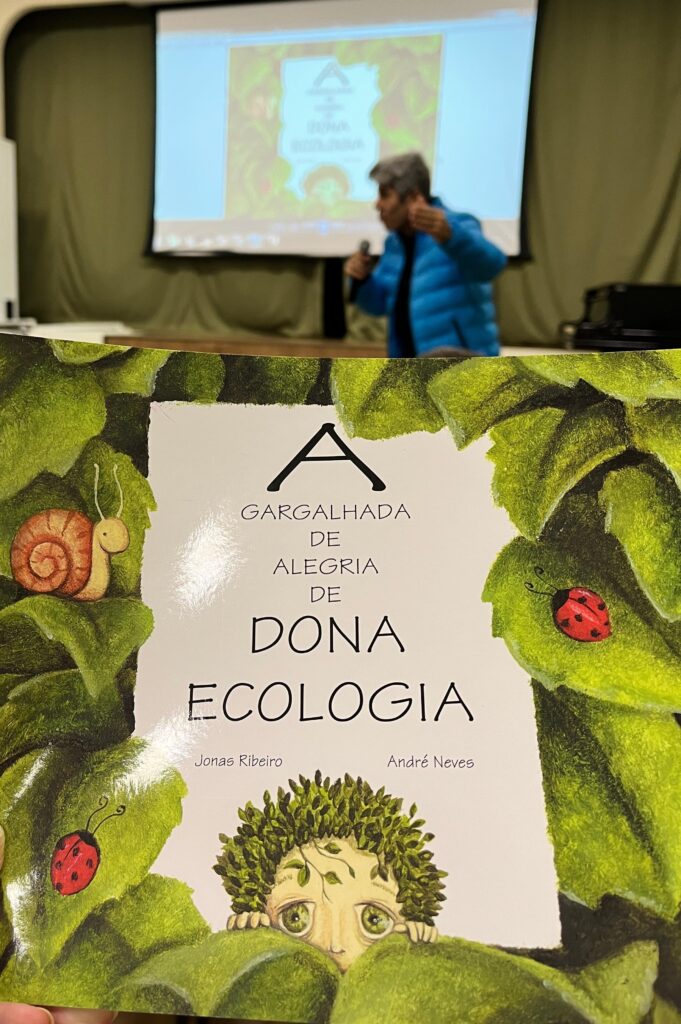Visita do Escritor Jonas Ribeiro – Autor Presente