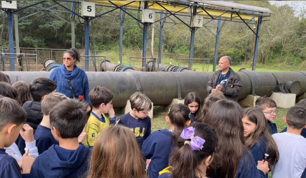 Saída de Estudos do 3° ano ao SEMAE