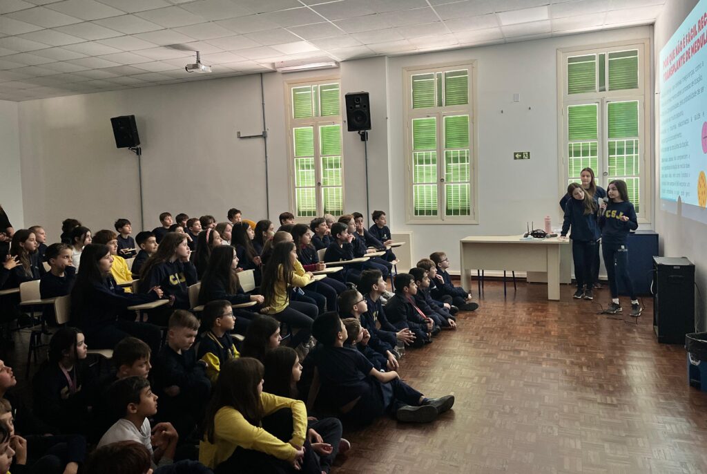 Apresentação do Trabalho da MOCITECSJ sobre Transplante de Medula Óssea