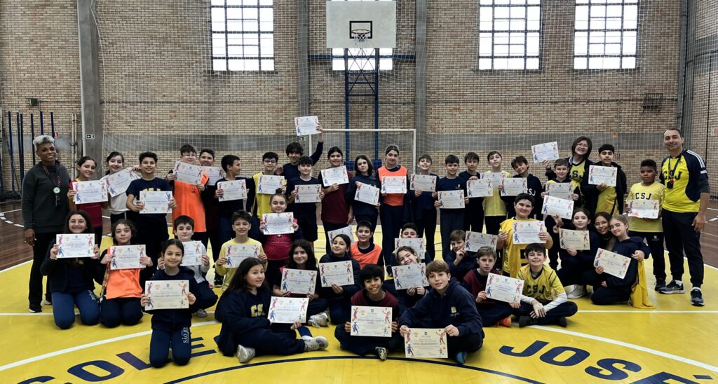 Aula de Integração no 6º ano – com alunos do 5°ano