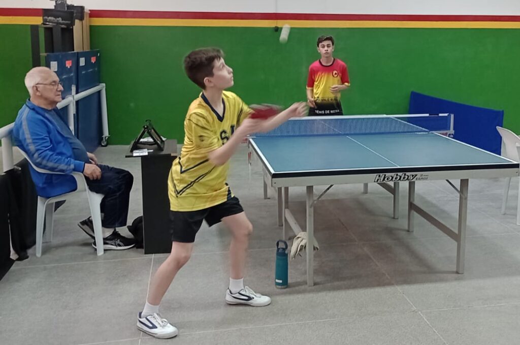 Felipe Meert Basile participou da 5° Etapa do 51° Campeonato Estadual de Tênis de Mesa