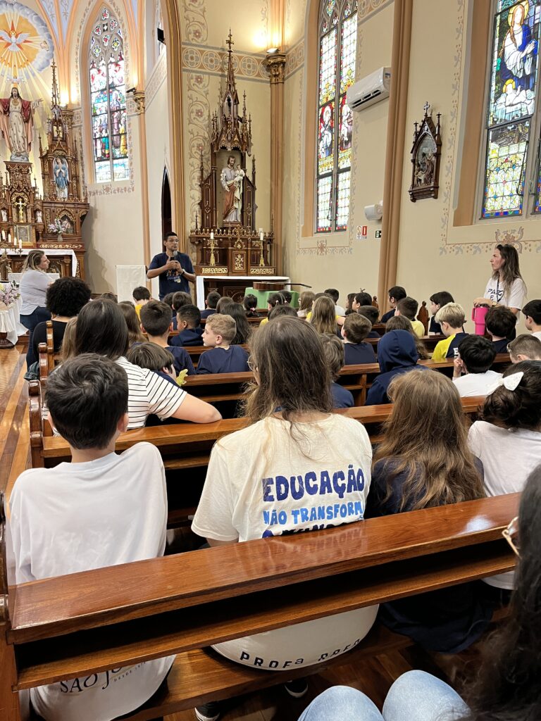Celebração do Dia de São Francisco de Assis – Momento com as Turmas