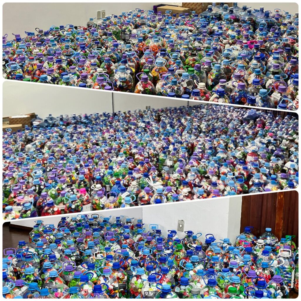 Gincana CSJ 2025 – Arrecadação de tampinhas de garrafas PET