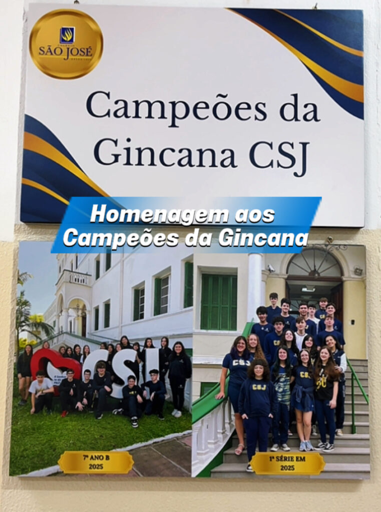 Homenagem aos Campeões da Gincana
