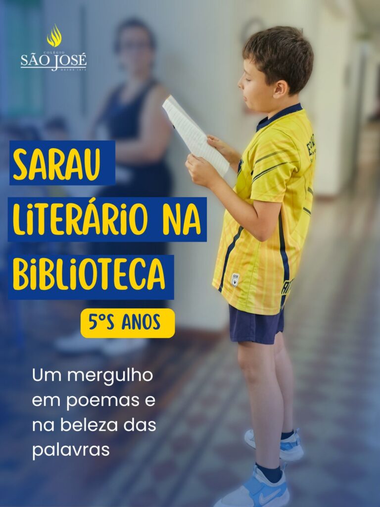Sarau Literário na Biblioteca – 5°s anos