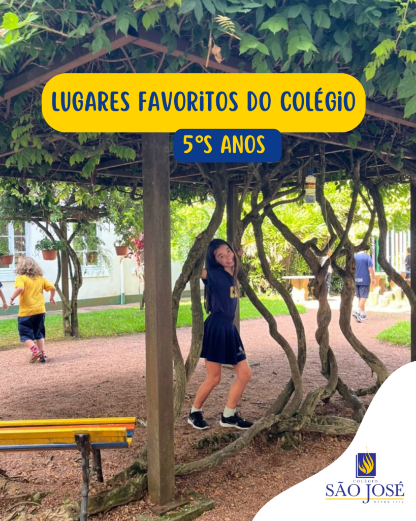 Lugares Favoritos do Colégio – 5°s anos
