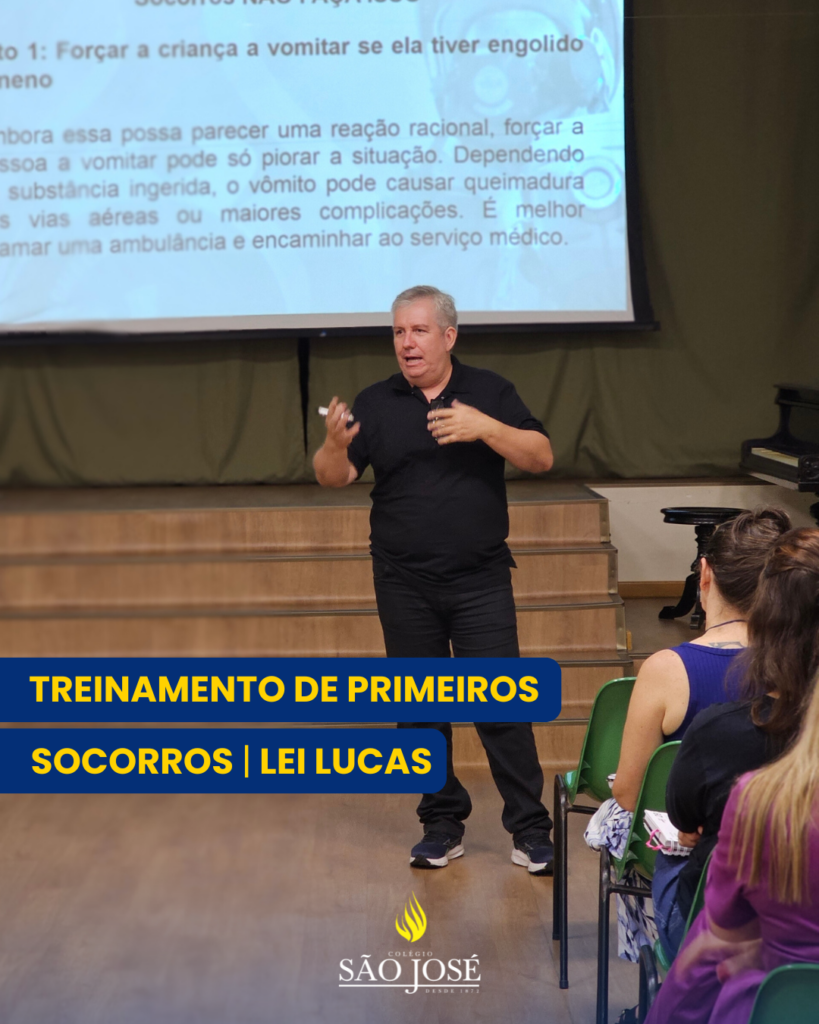 Treinamento de Primeiros Socorros – Lei Lucas