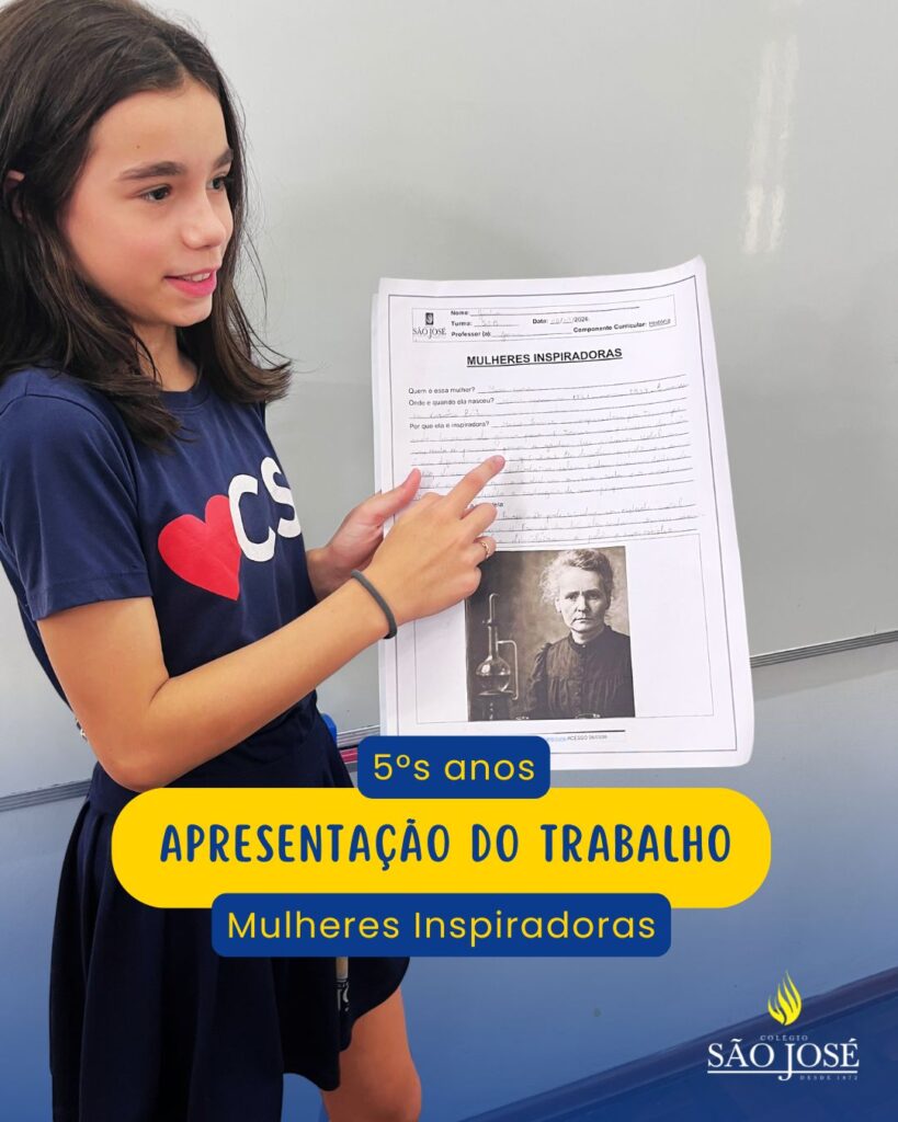 Mulheres inspiradoras – 5ºs anos