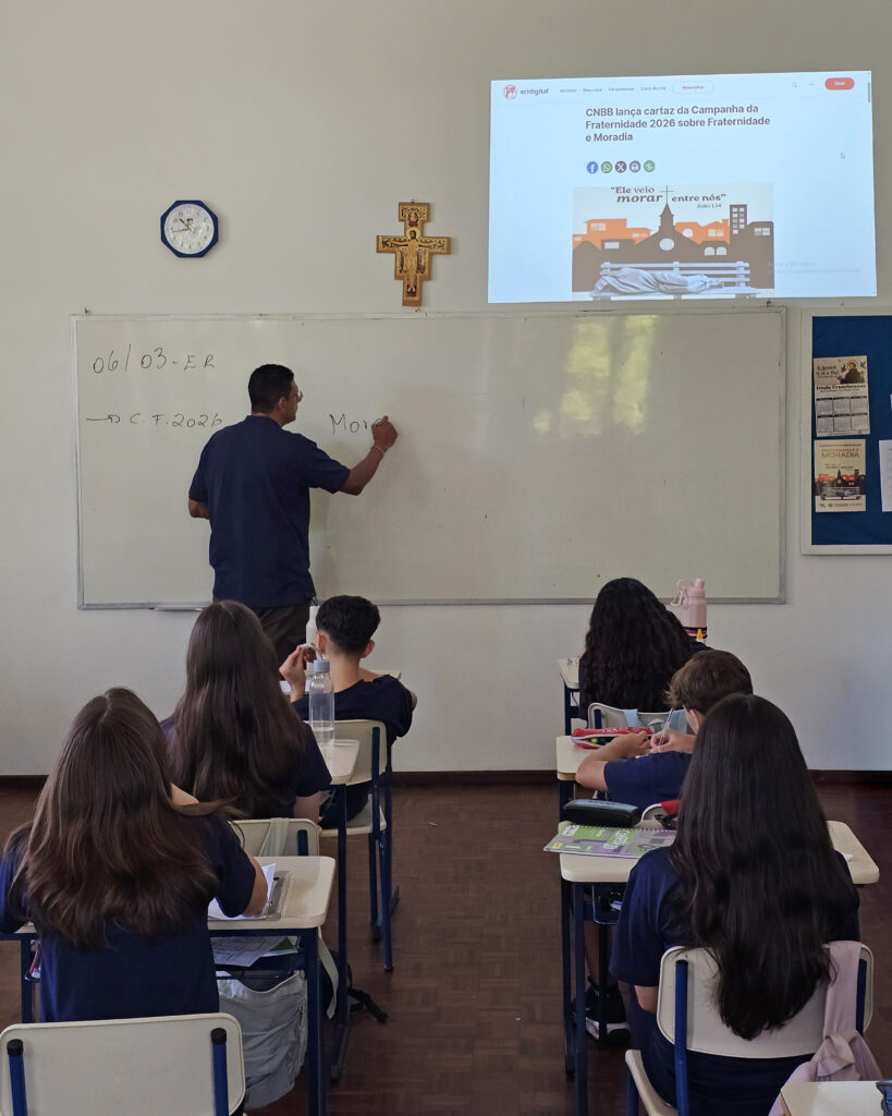 Campanha da Fraternidade 2026 no Colégio São José