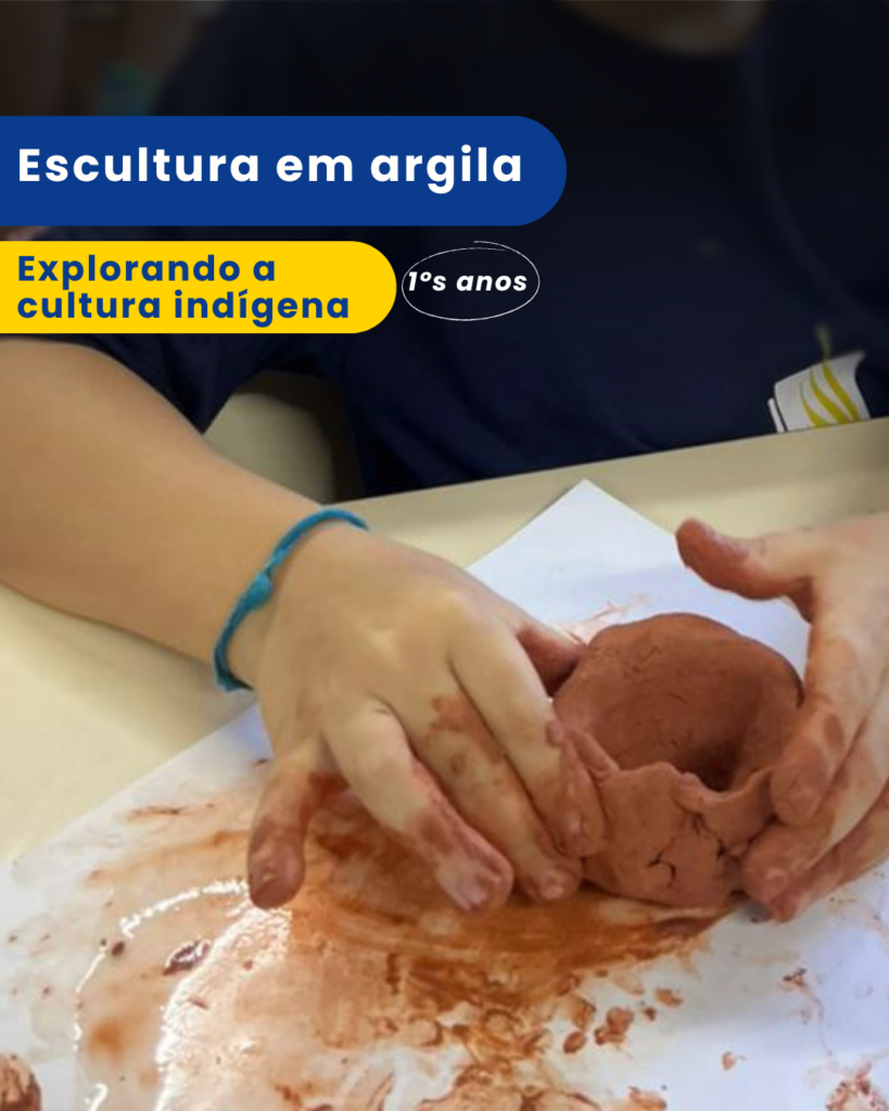 1º anos estão explorando a cultura indígena