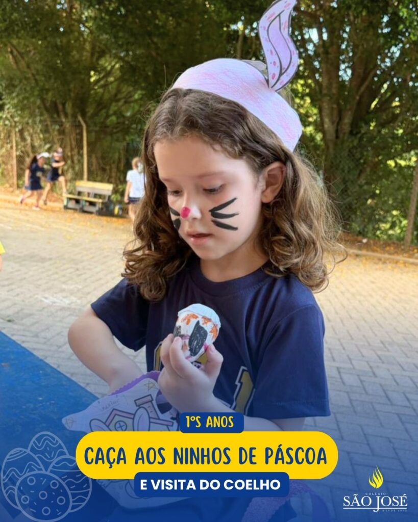 Caça aos Ninhos de Páscoa e Visita do Coelho – 1°s anos