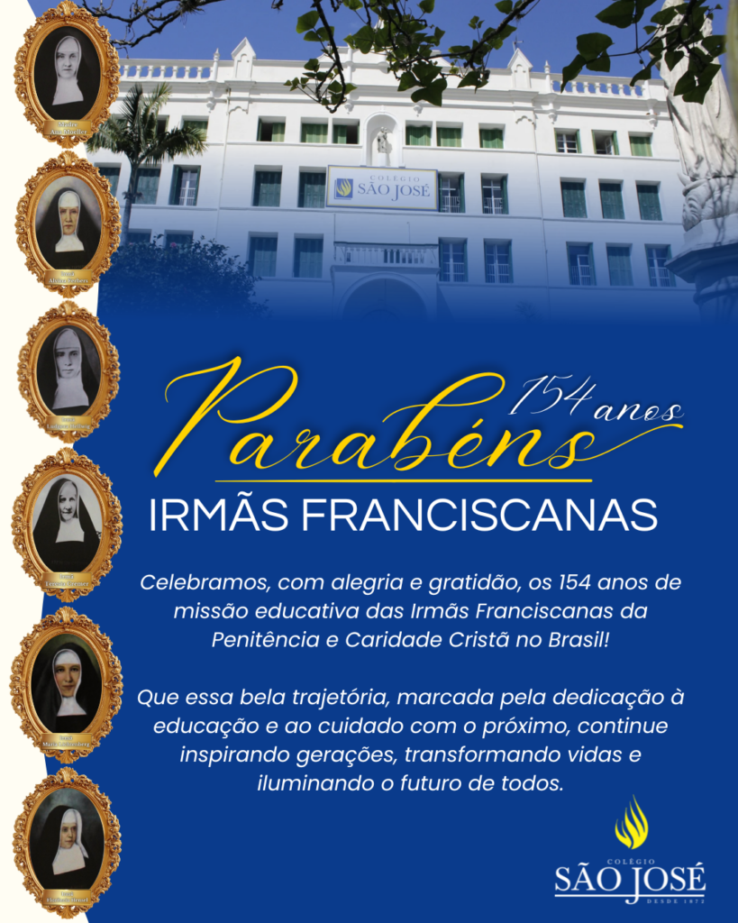 154 anos de Missão Educativa das Irmãs Franciscanas da Penitência e Caridade Cristã