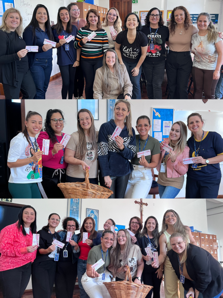 Entrega do Mimo de Dia das Mães