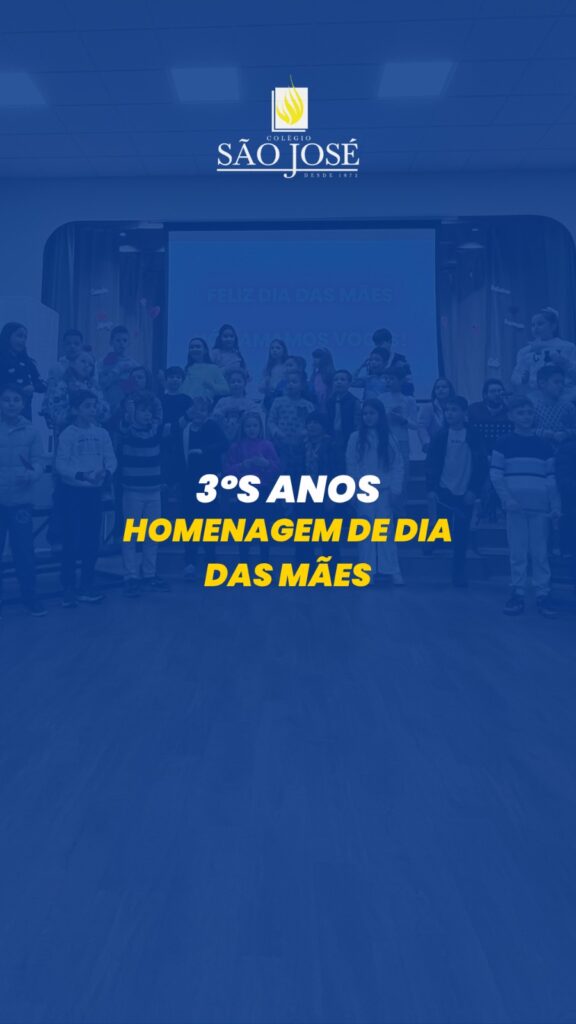 Homenagem dos 3ºs anos às mães!