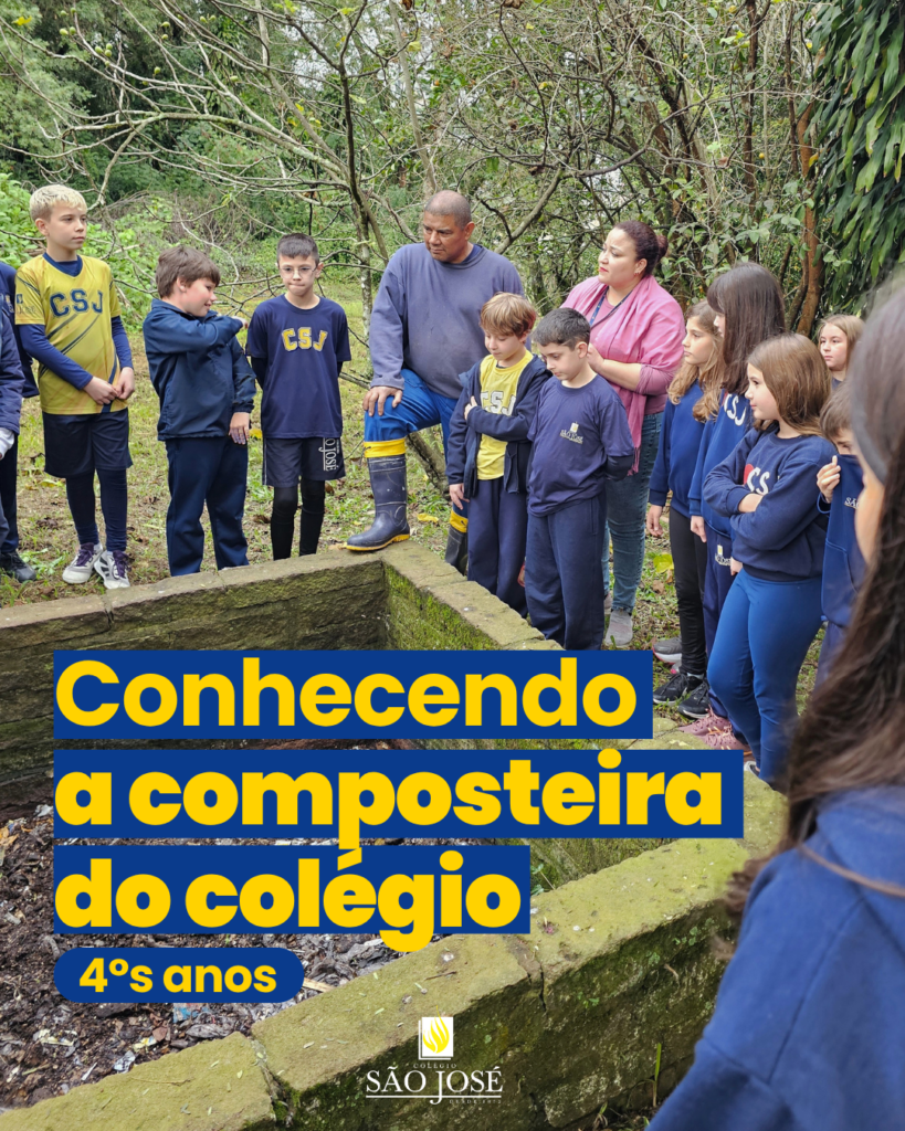 Uma Visita Especial à Composteira do Colégio