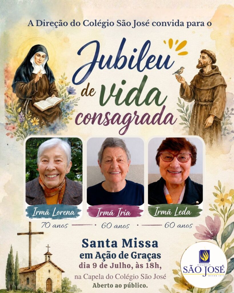 Jubileu de Vida Consagrada✨