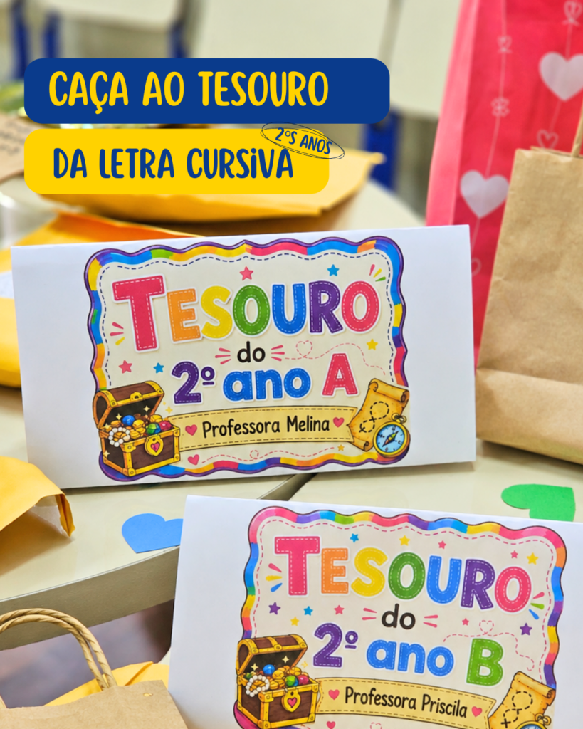 Caça ao tesouro – 2ºs anos