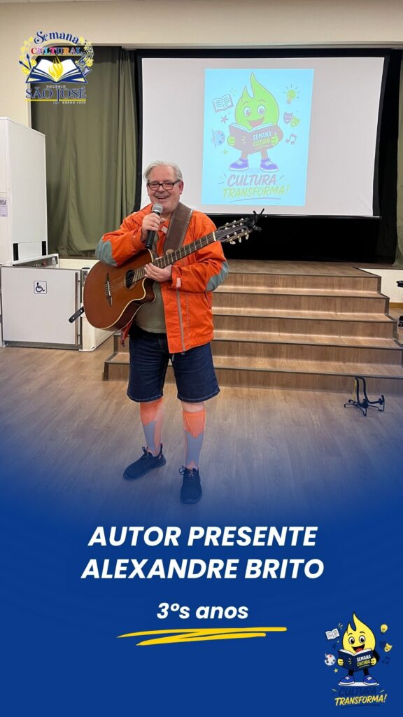 Autor Presente Alexandre Brito| 3°s anos