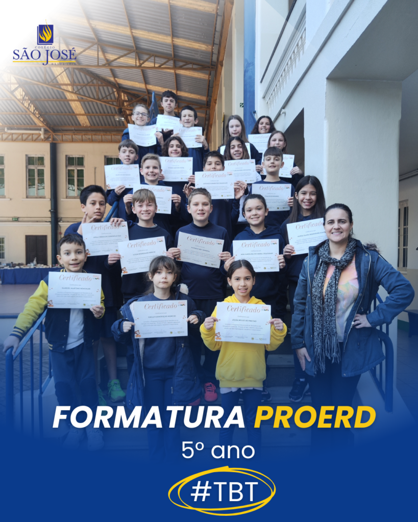 Formatura do PROERD – 5°ano