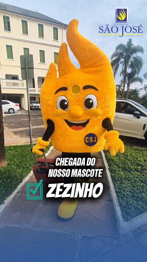 Chegada do nosso Mascote Zezinho