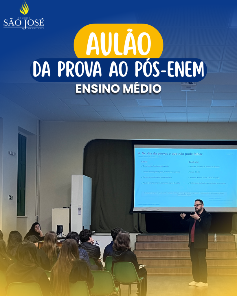 Aulão: Da prova ao pós-ENEM | Ensino Médio