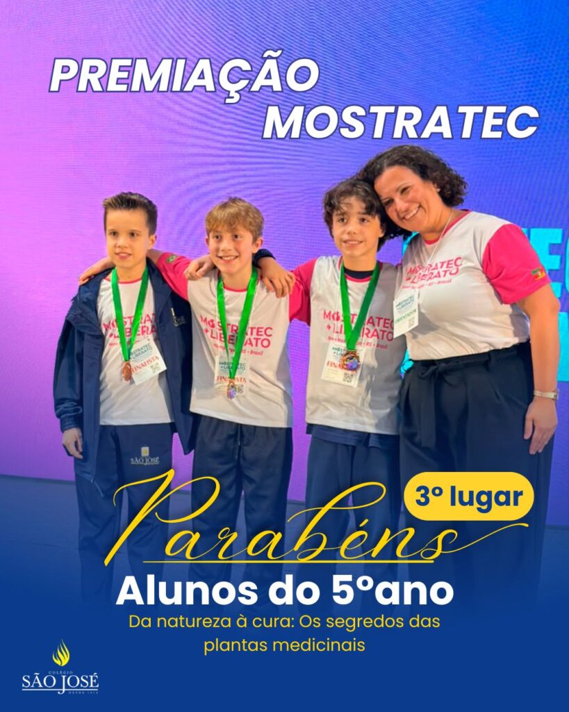 3º lugar na MOSTRATEC | 5°ano