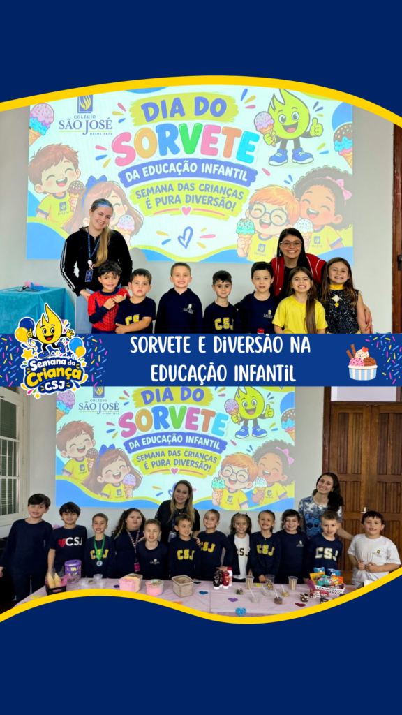 O Dia do Sorvete na Educação Infantil foi repleto de sorrisos, alegria, sabores deliciosos e muita diversão!