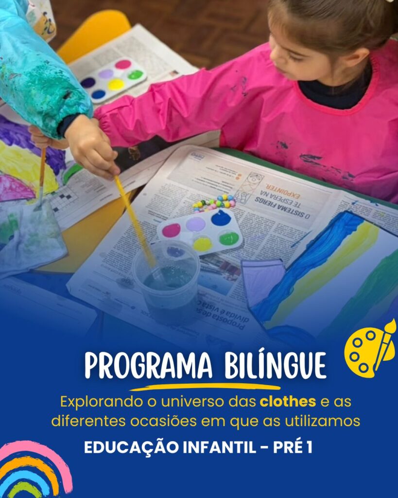 Programa Bilíngue| Educação Infantil – Pré 1