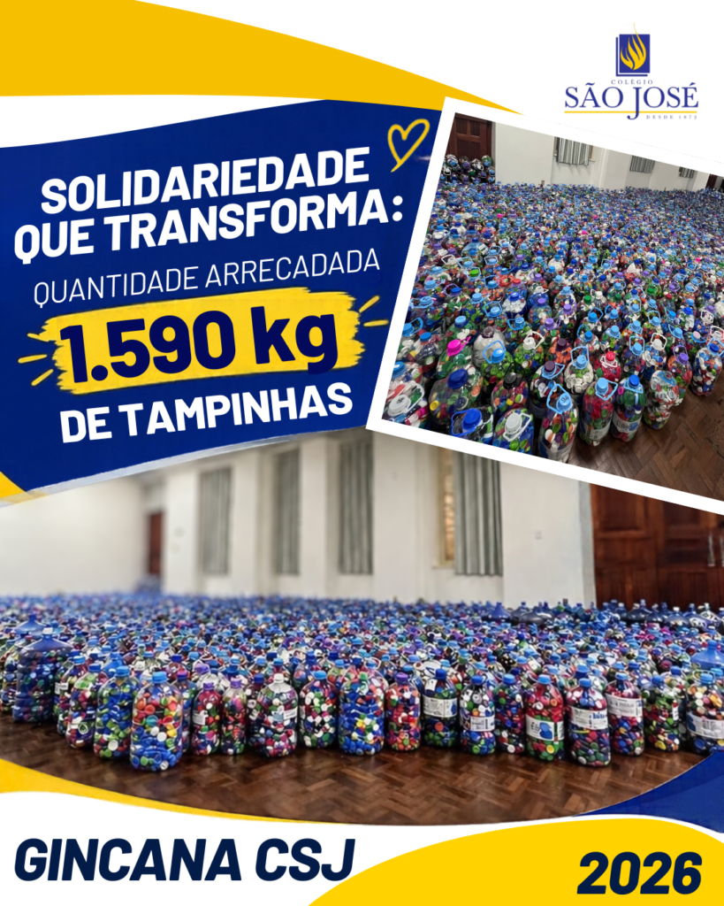Solidariedade que transforma: Gincana Escolar arrecada 1.590 kg de tampinhas
